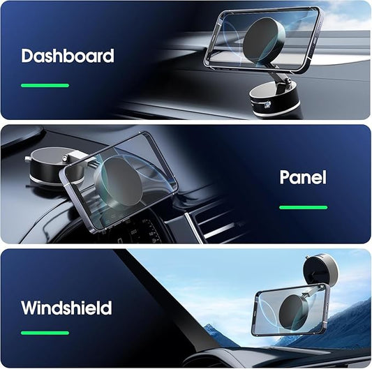 Vacuum Magnetic Suction Phone Holder