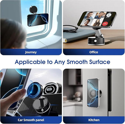 Vacuum Magnetic Suction Phone Holder
